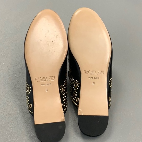 Rachel Zoe Grace Mule Eyelet in Black, material Nappa. Size 6 NWT - Picture 6 of 6